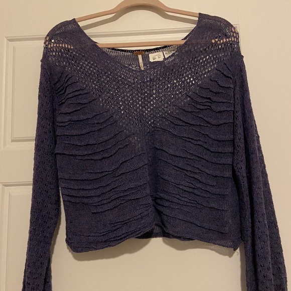 Free People Sweater Blouse. Small. New w/tags - Picture 2 of 5